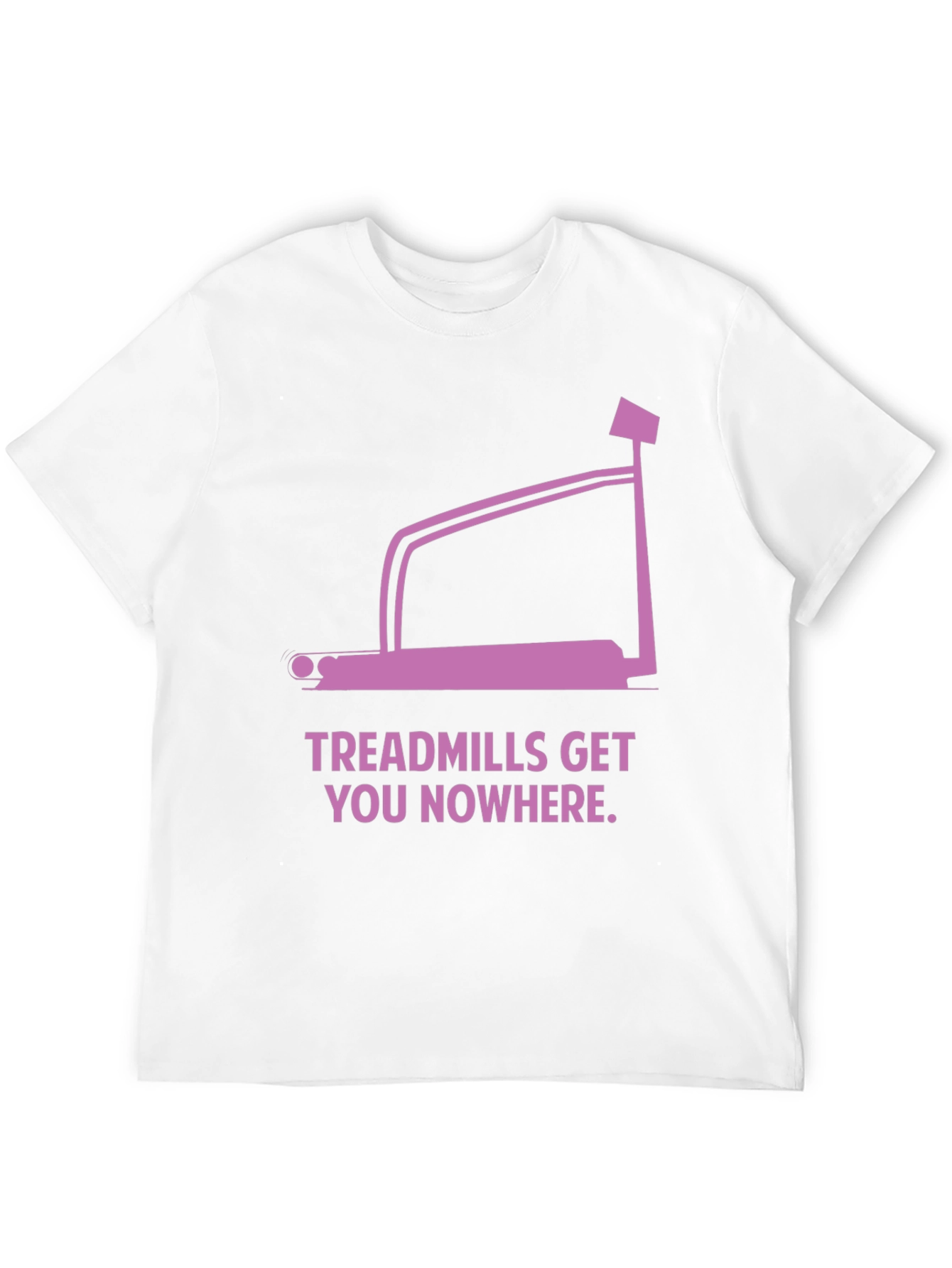 Treadmill Graphic Tee - Workout Humor