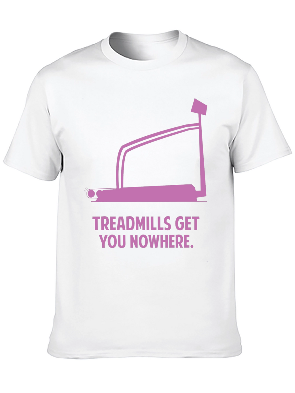 Treadmill Graphic Tee - Workout Humor