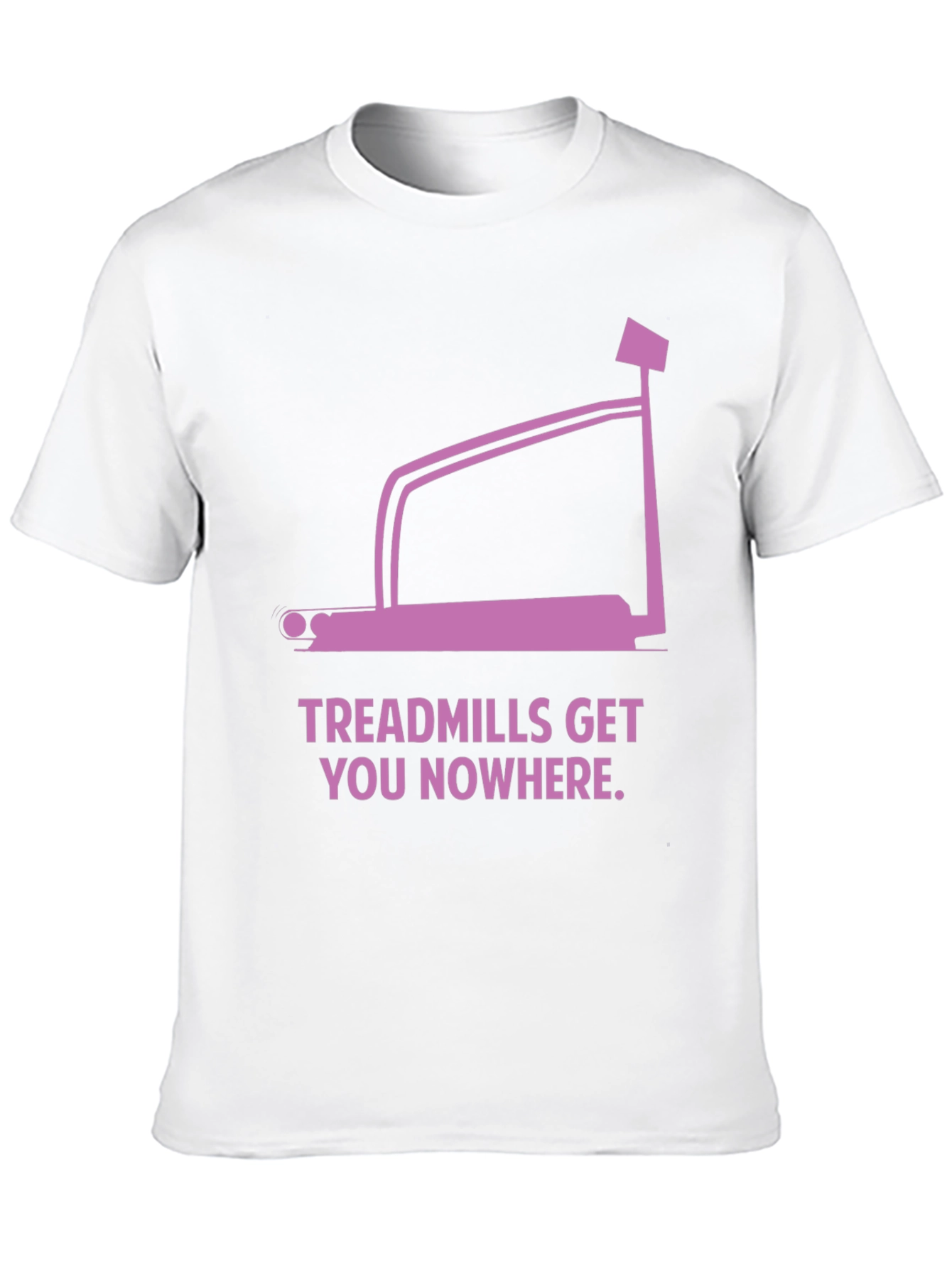 Treadmill Graphic Tee - Workout Humor