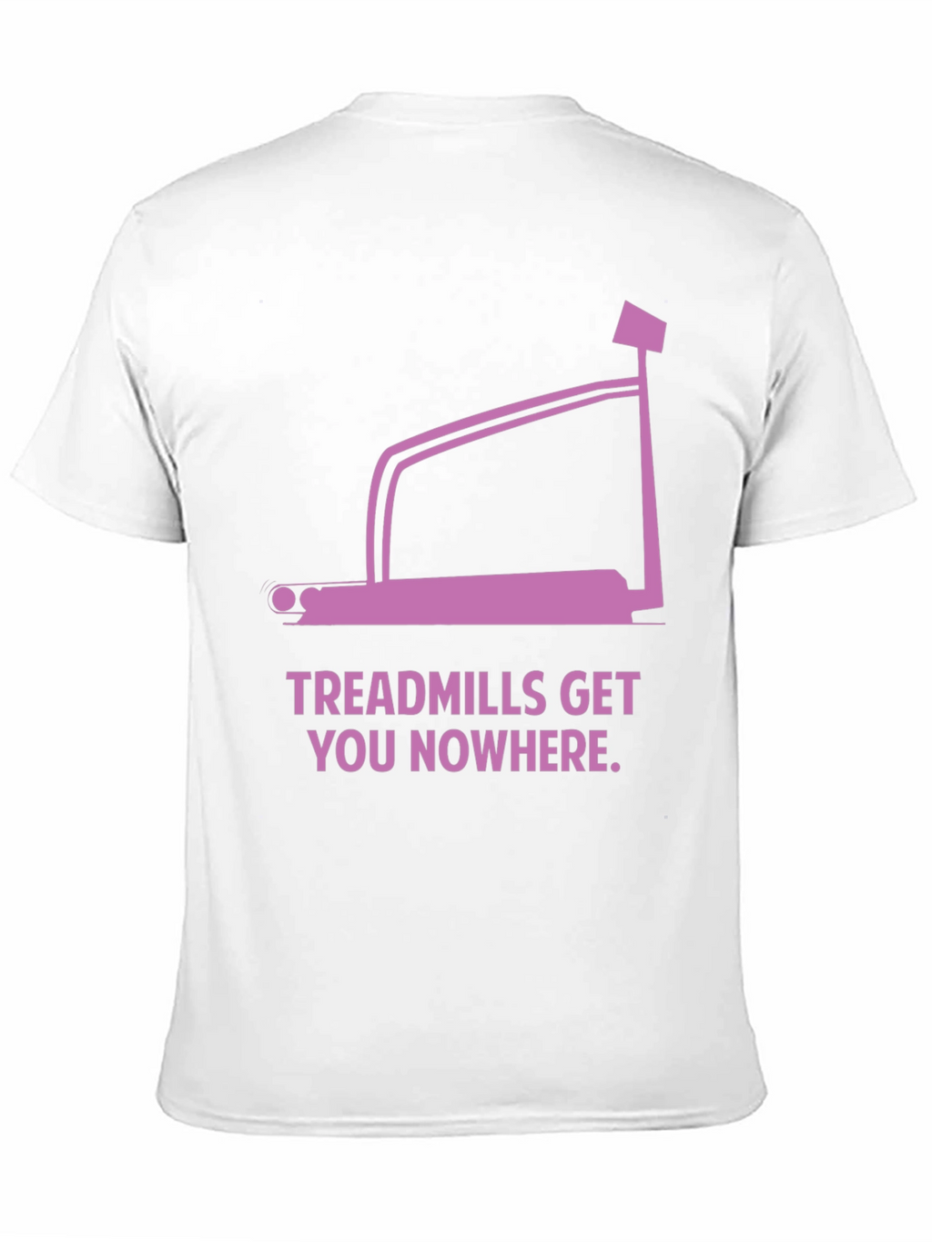 Treadmill Graphic Tee - Workout Humor