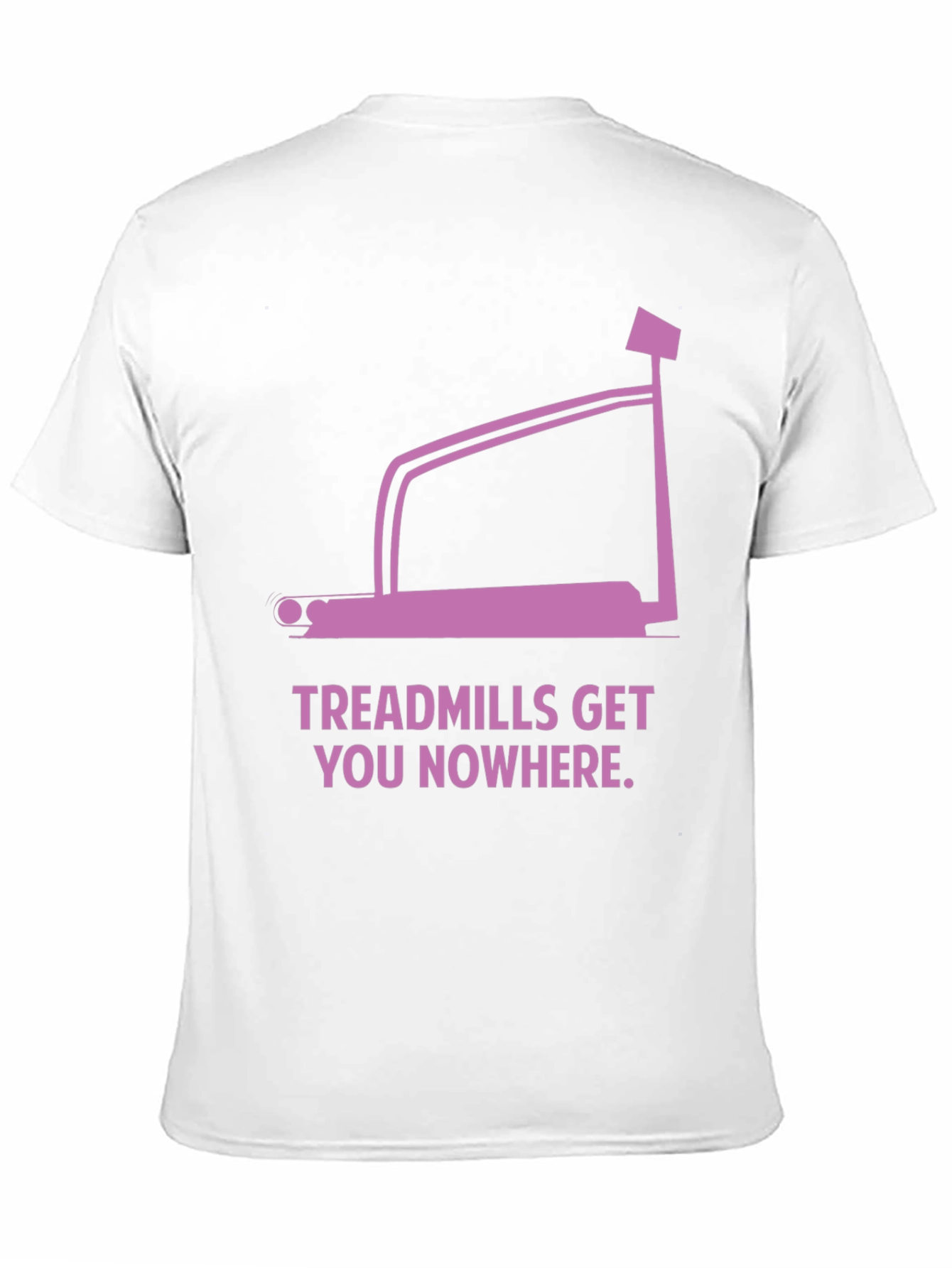 Treadmill Graphic Tee - Workout Humor