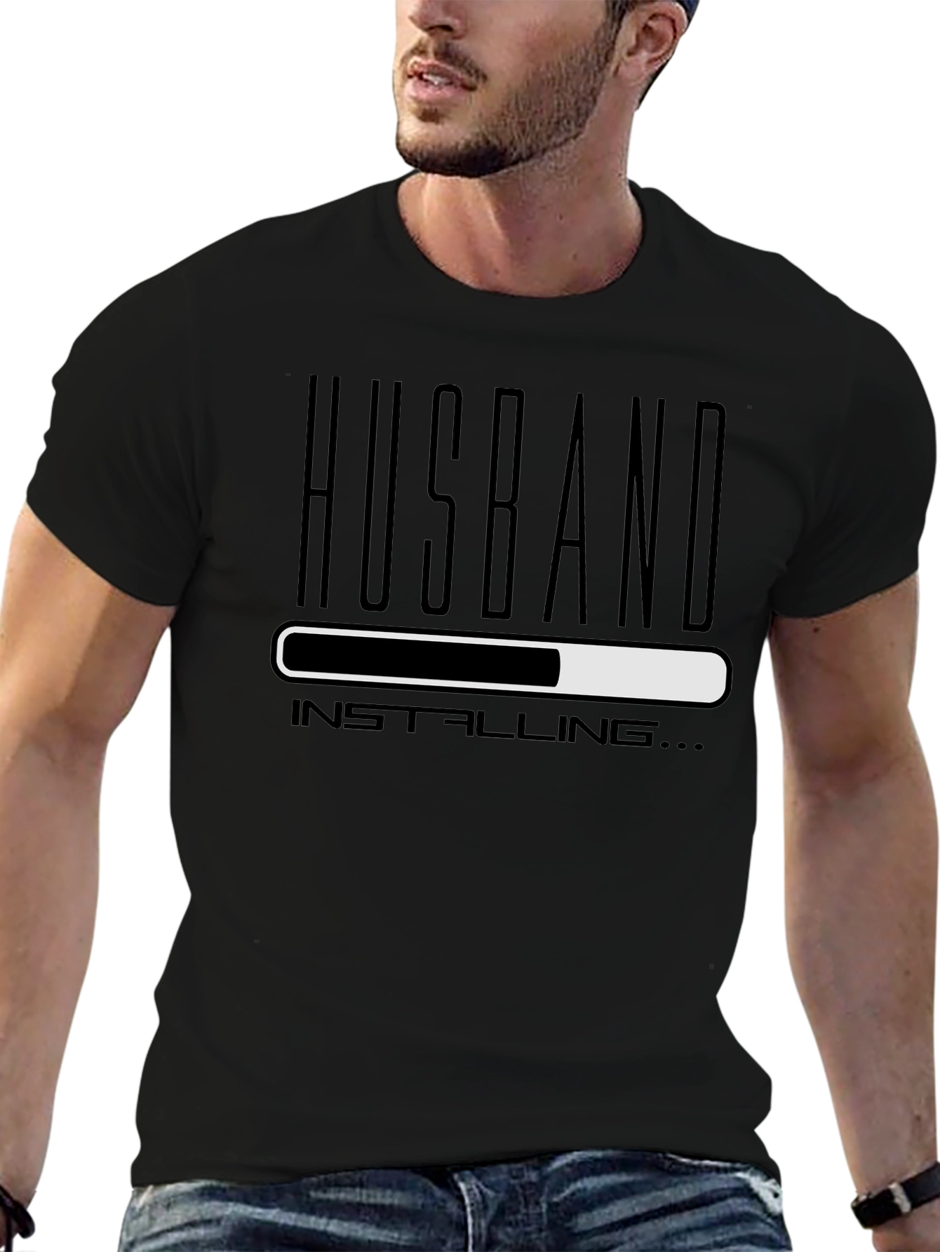 Husband Installing Funny T-Shirt