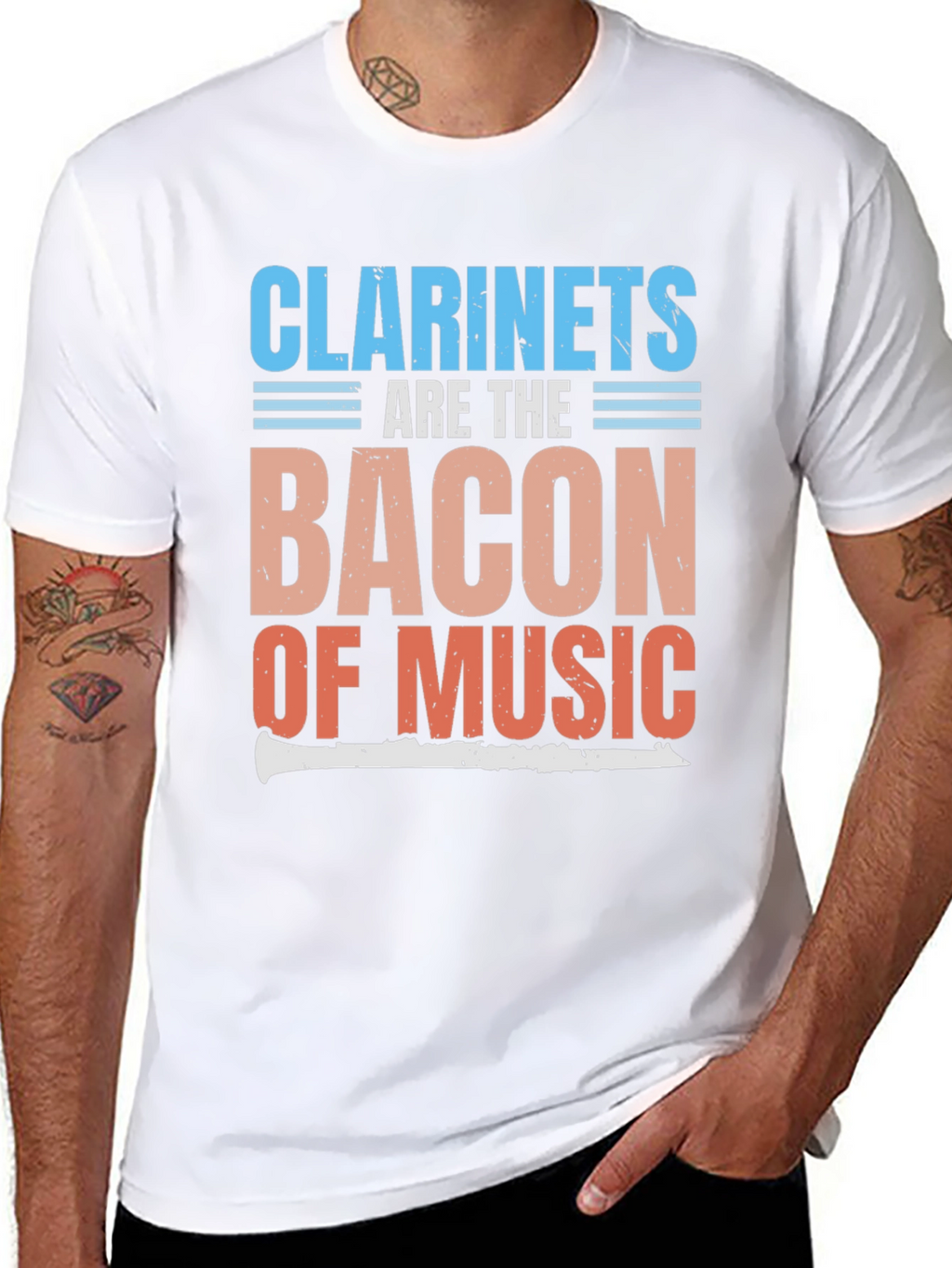Clarinets Are The Bacon of Music T-Shirt