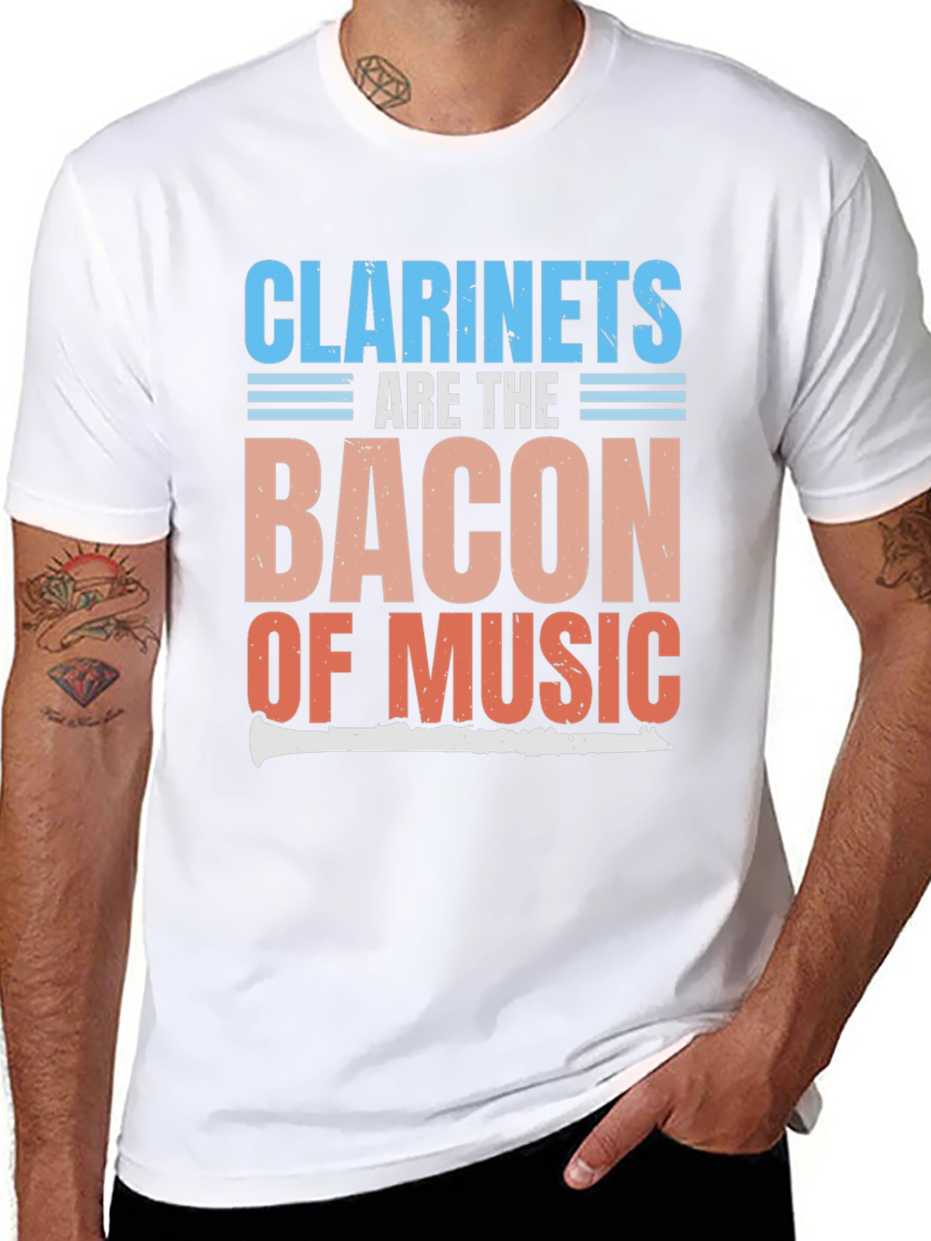 Clarinets Are The Bacon of Music T-Shirt