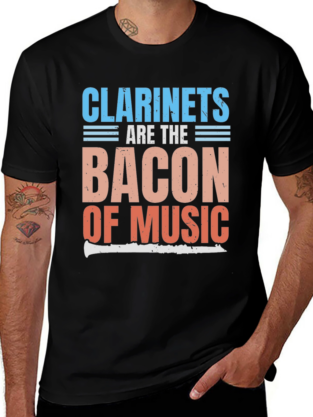 Clarinets Are The Bacon of Music T-Shirt