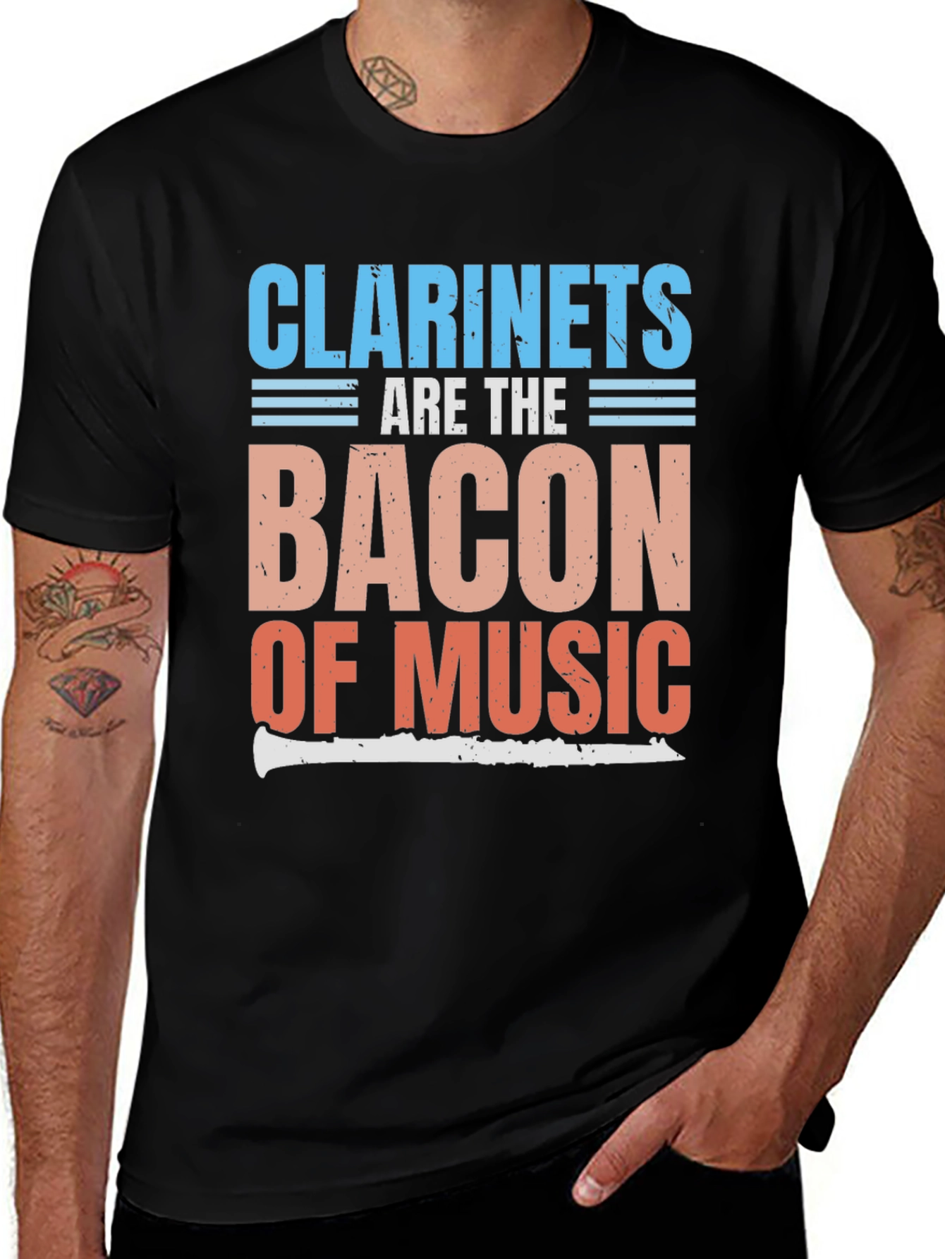 Clarinets Are The Bacon of Music T-Shirt
