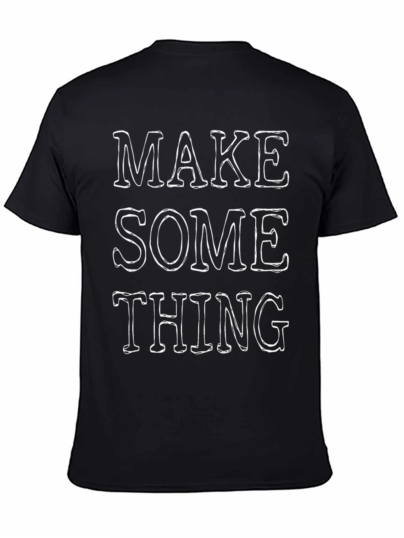 Make Something Graphic Tee - Black