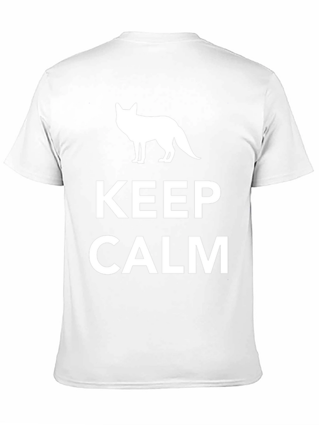 Keep Calm Fox Graphic T-Shirt