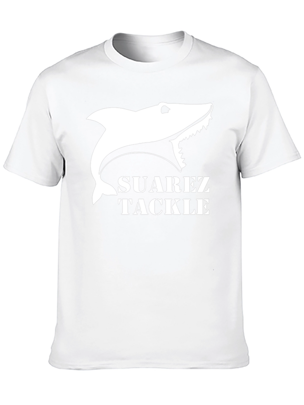 Suarez Tackle Shark Graphic T-Shirt - Black