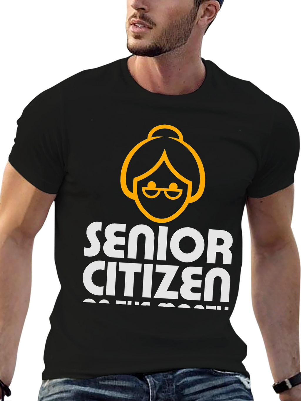 Senior Citizen T-Shirt: On the loose