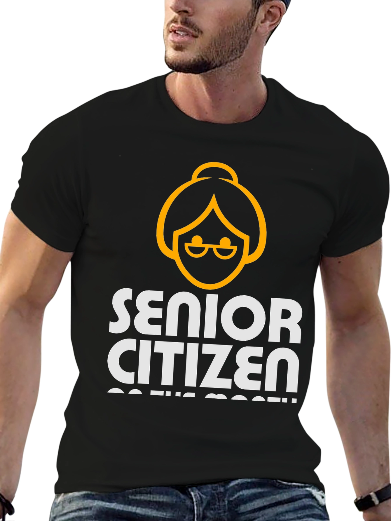 Senior Citizen T-Shirt: On the loose