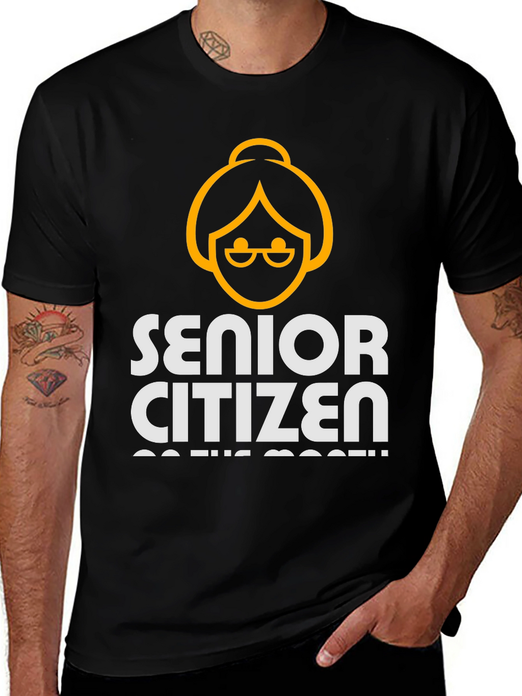 Senior Citizen T-Shirt: On the loose