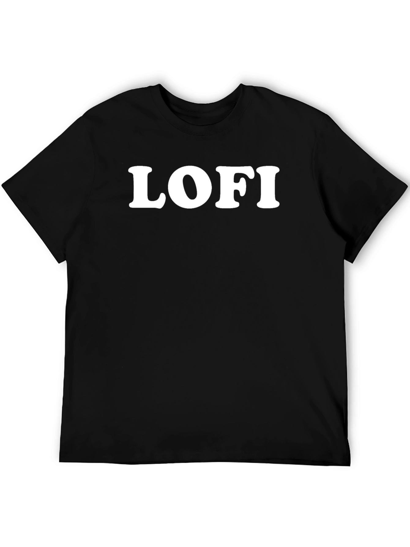 LOFI Black Graphic T-Shirt