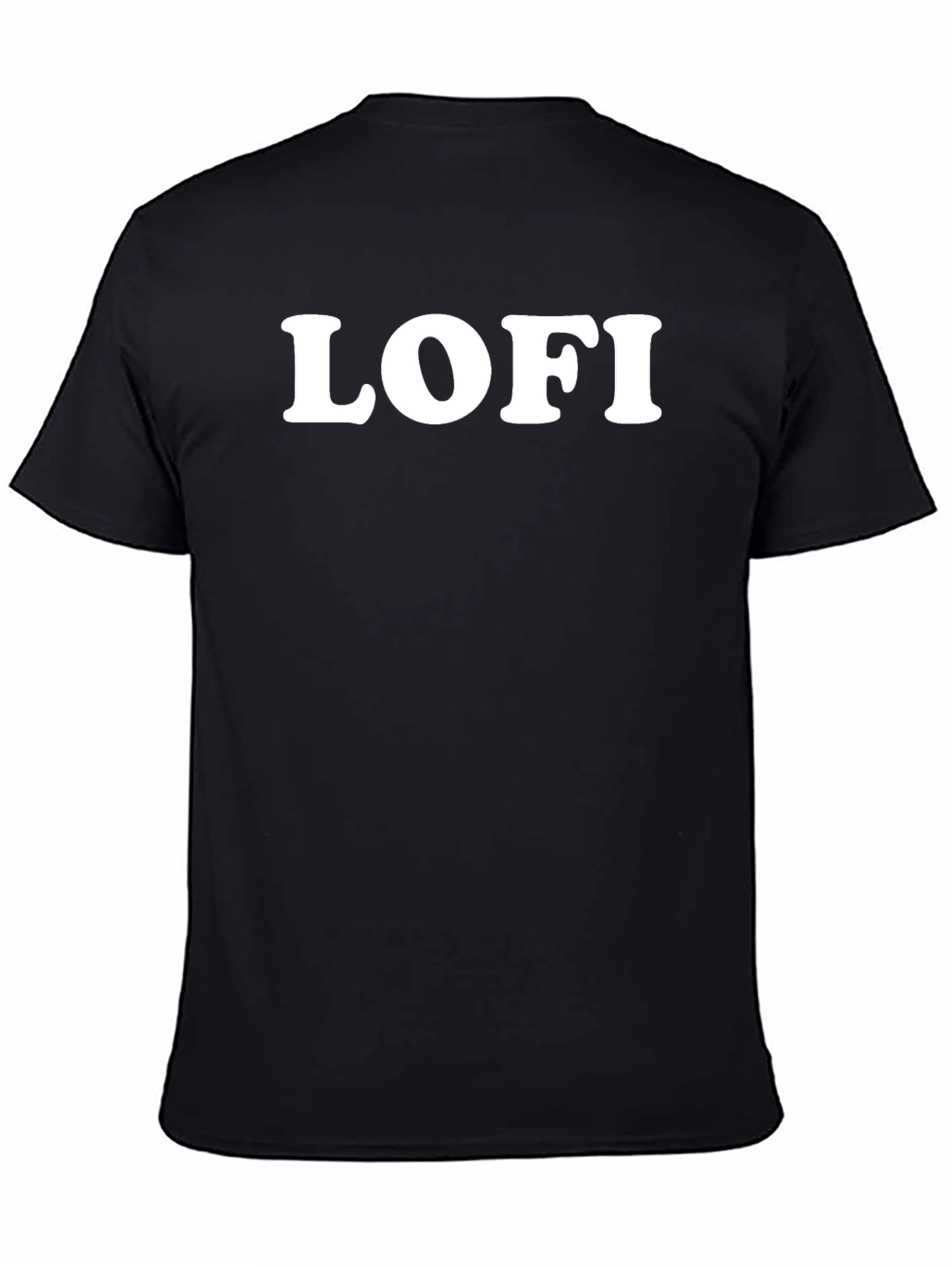 LOFI Black Graphic T-Shirt