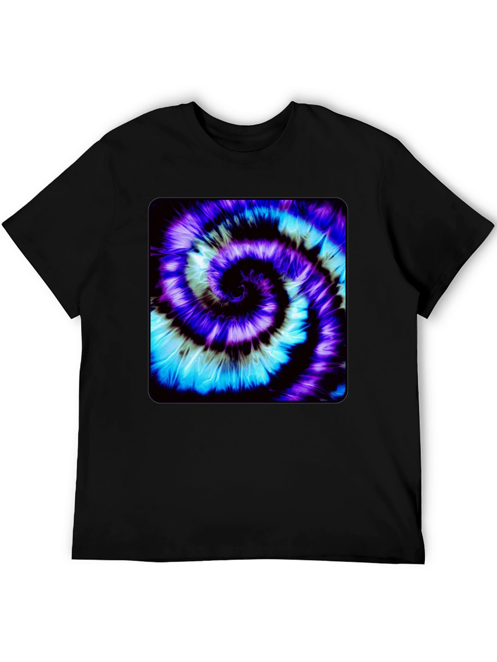 Spiral Tie-Dye Graphic Tee