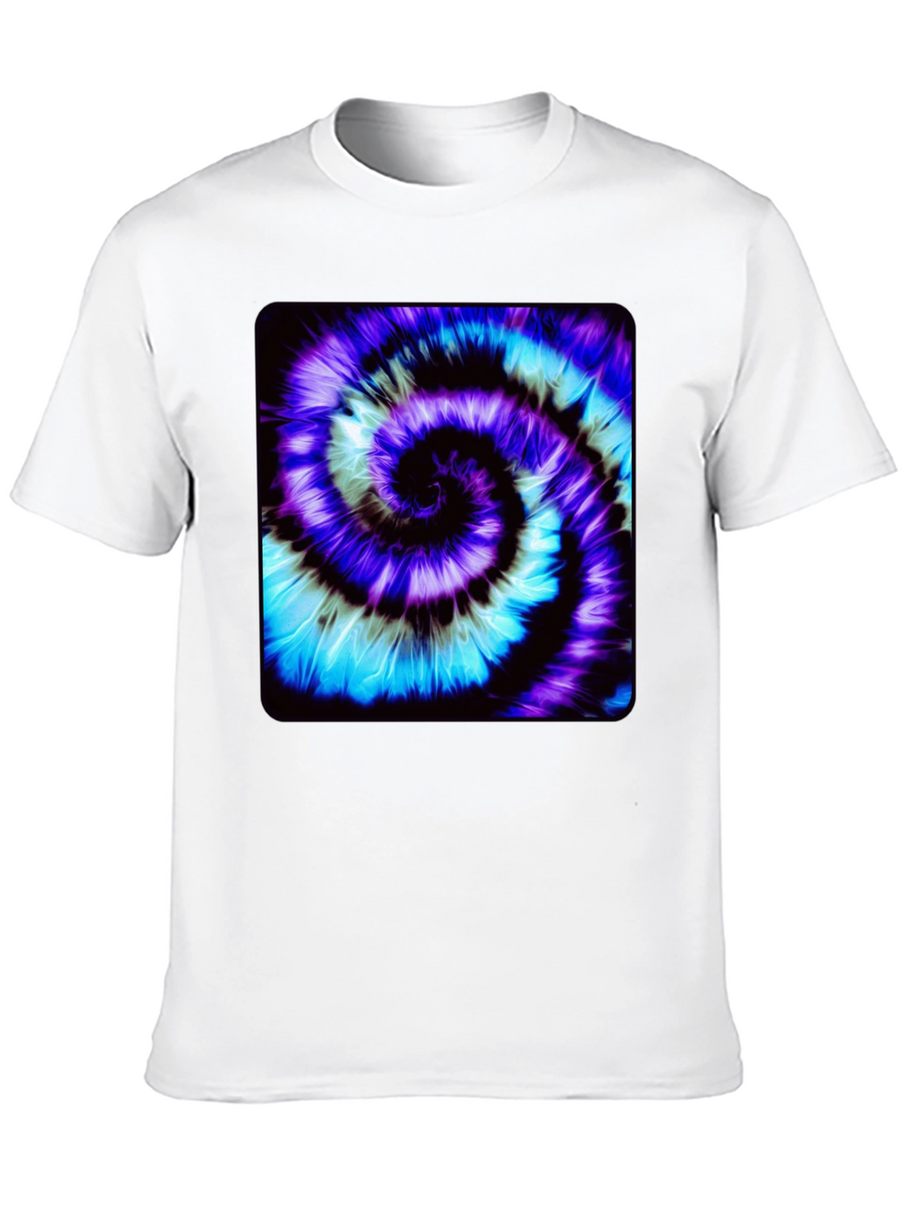 Spiral Tie-Dye Graphic Tee