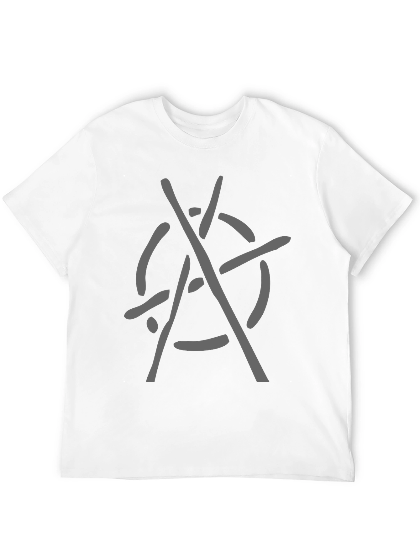 Graphic Tee - Anarchy Symbol Print