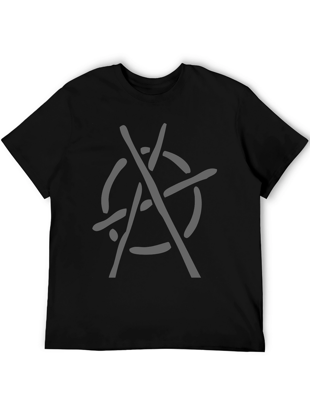Graphic Tee - Anarchy Symbol Print