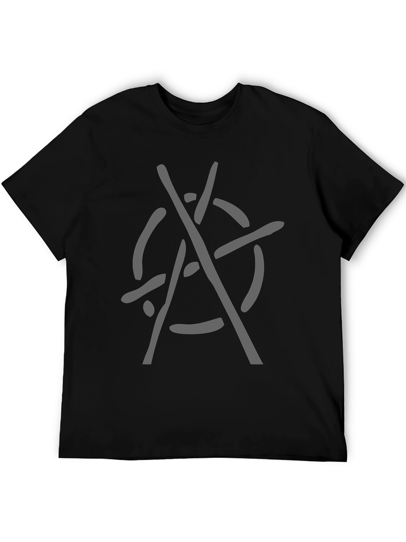 Graphic Tee - Anarchy Symbol Print