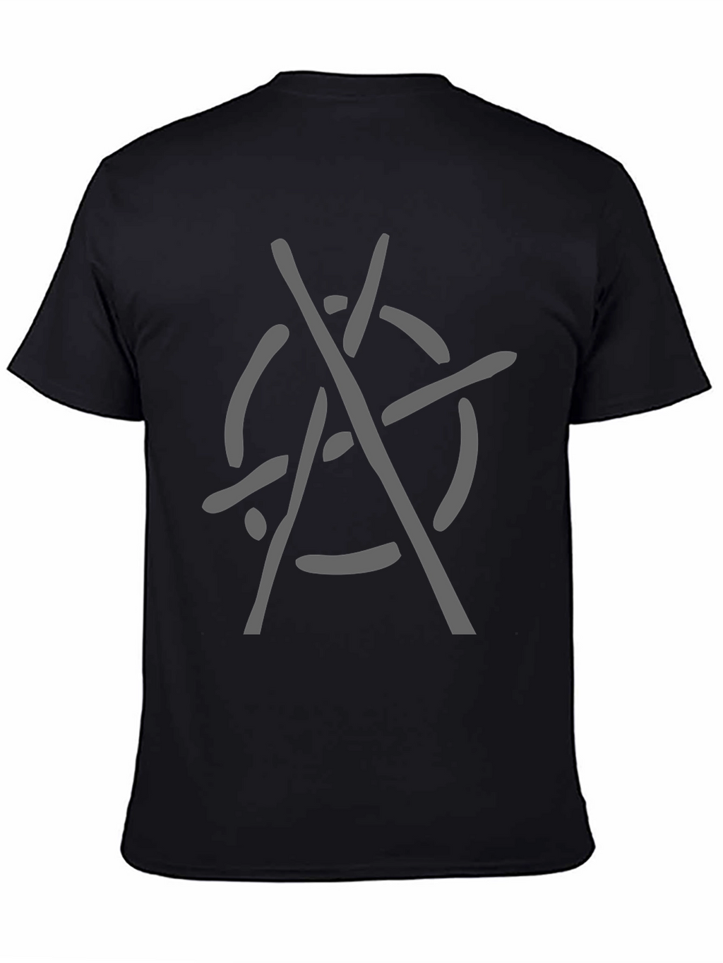 Graphic Tee - Anarchy Symbol Print