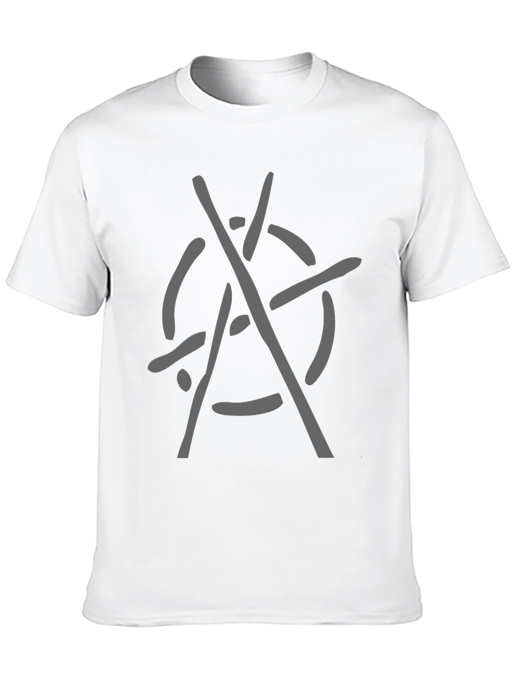 Graphic Tee - Anarchy Symbol Print