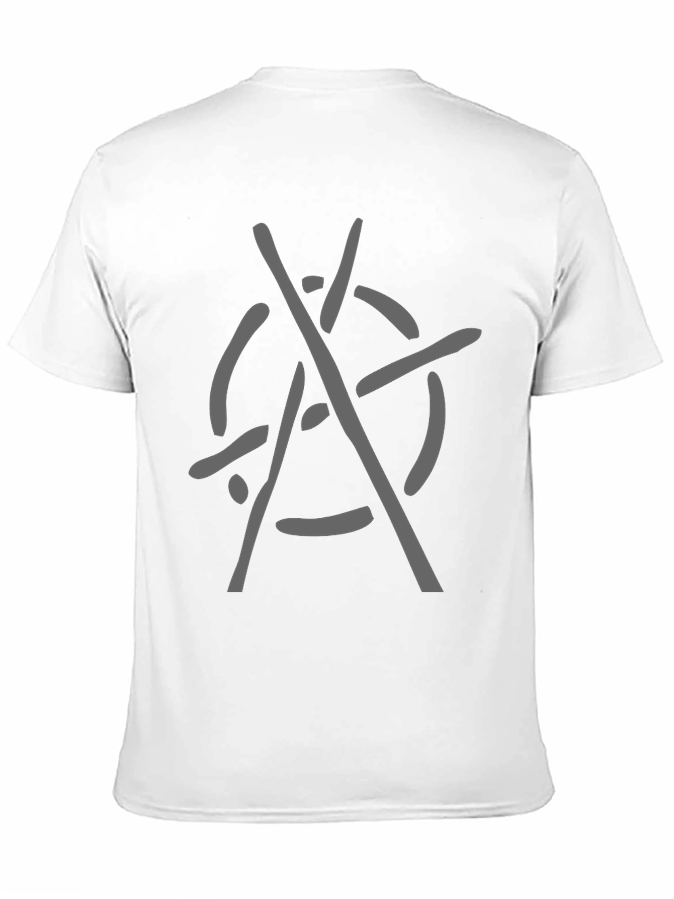 Graphic Tee - Anarchy Symbol Print