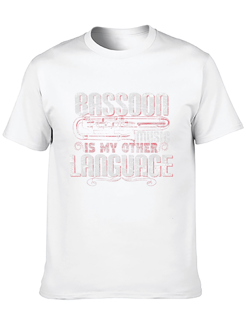 Bassoon Music T-Shirt - My Other Language Tee