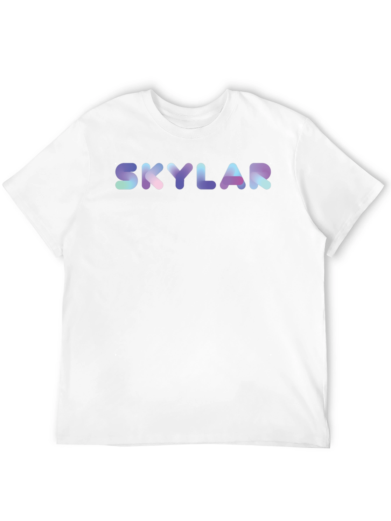 Skylar T-Shirt - Holographic Name Tee
