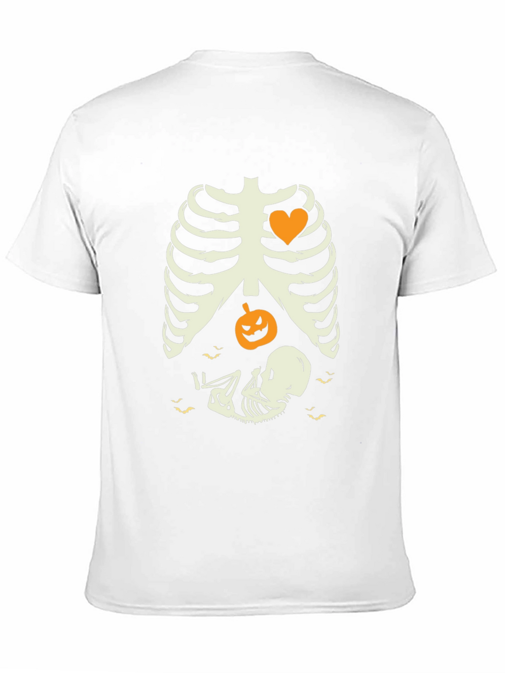 Halloween Pregnancy Skeleton T-Shirt