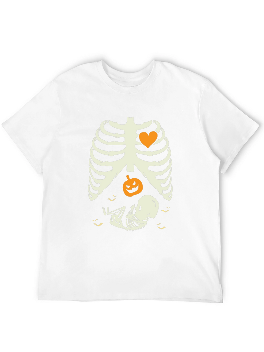Halloween Pregnancy Skeleton T-Shirt