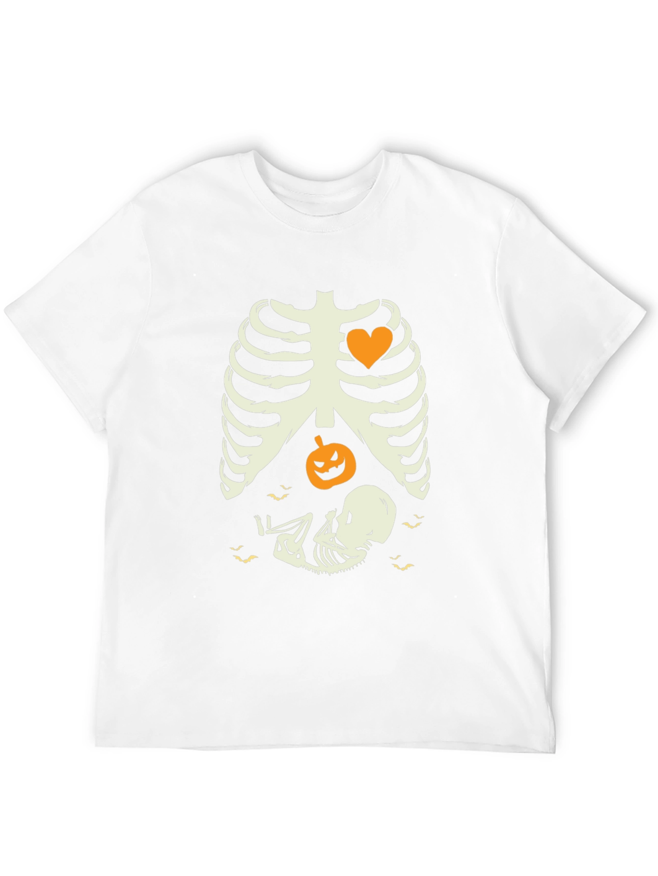 Halloween Pregnancy Skeleton T-Shirt