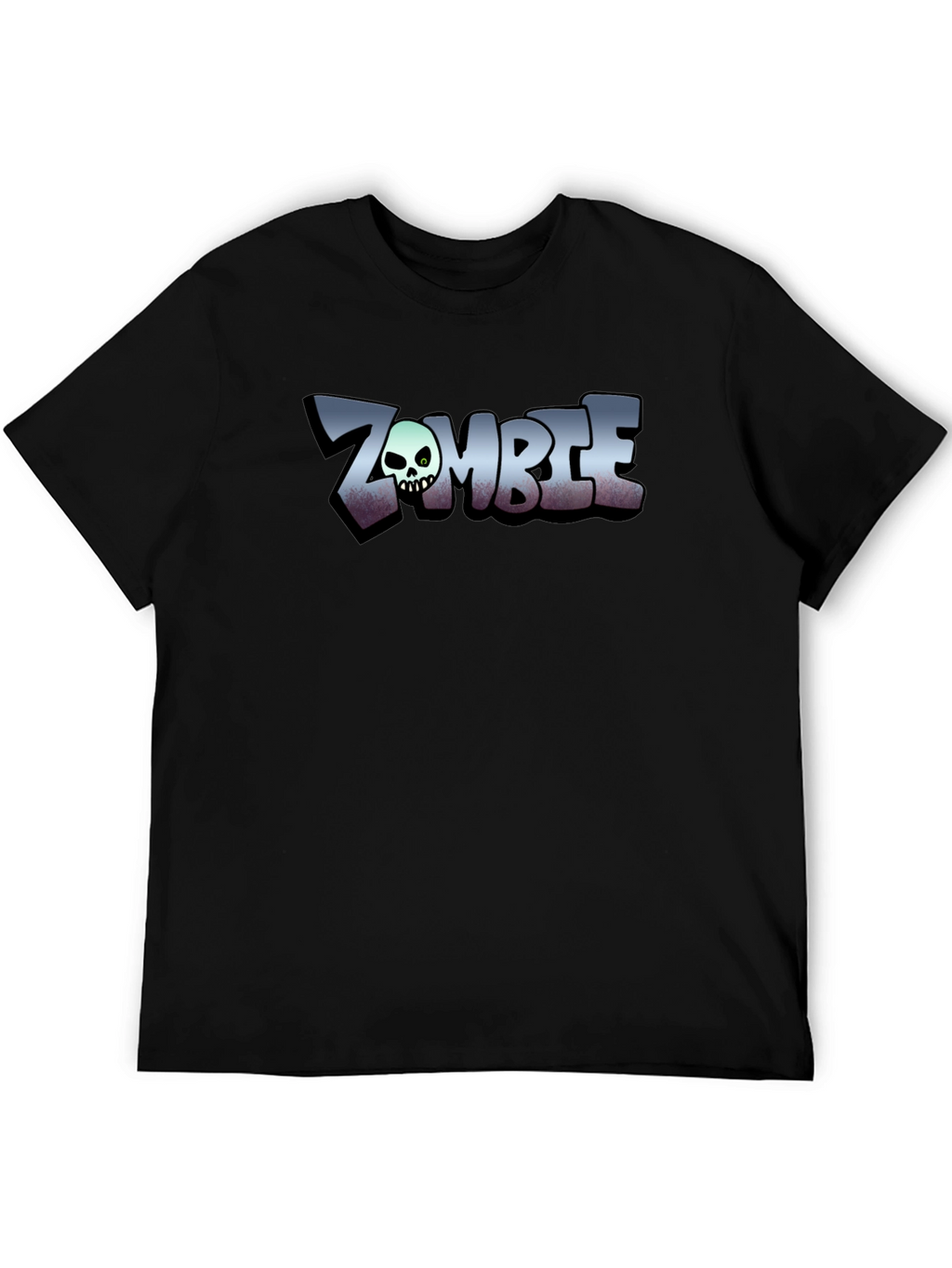 Zombie Graphic Tee - Cool Skull Design
