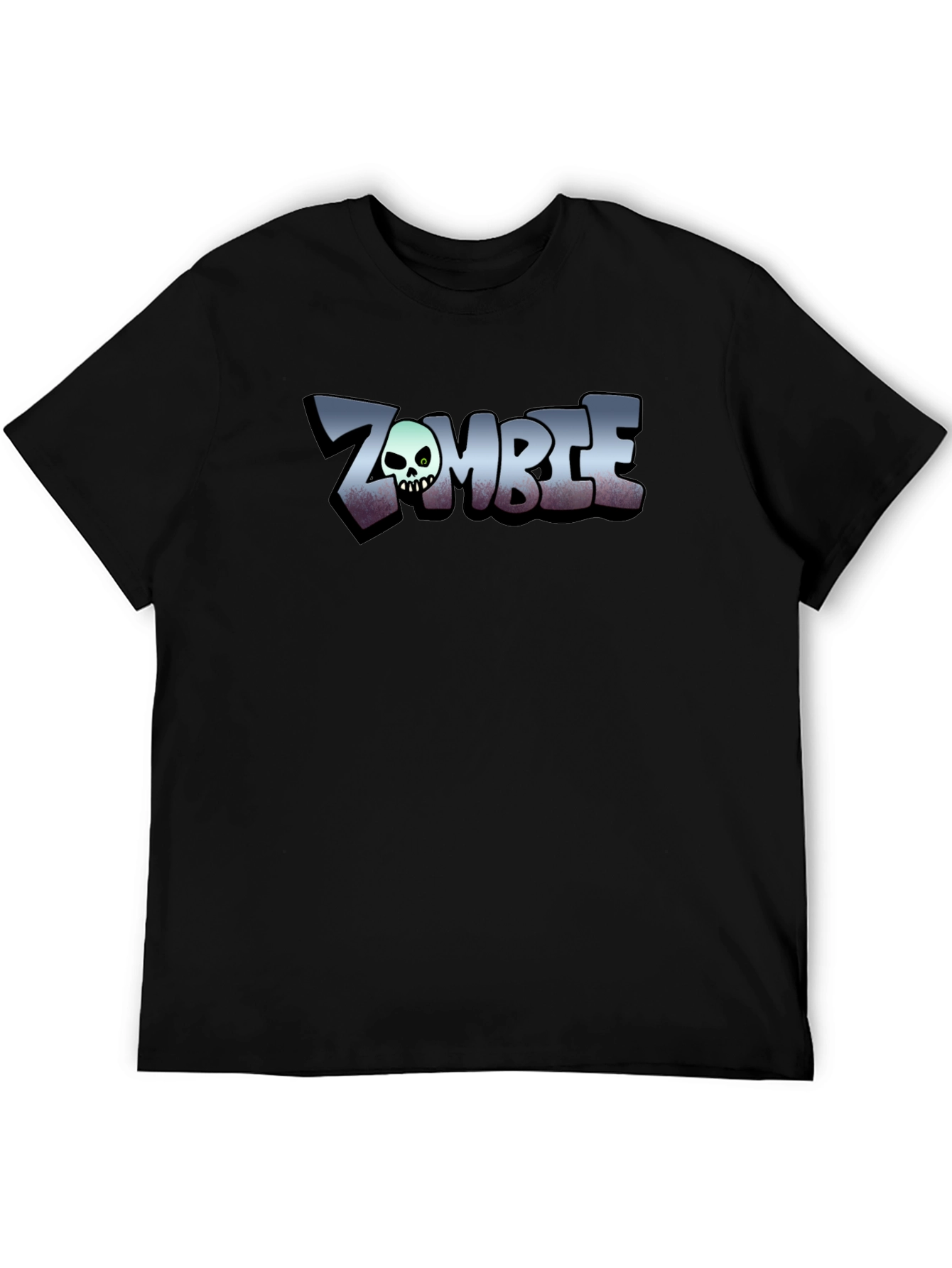 Zombie Graphic Tee - Cool Skull Design