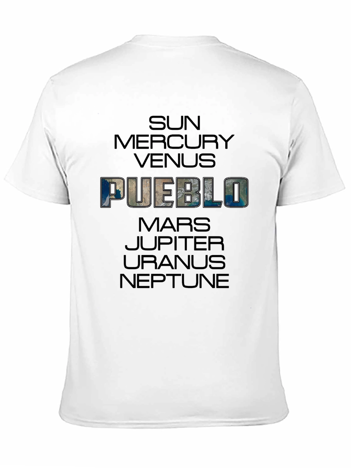 Pueblo Solar System Graphic Tee