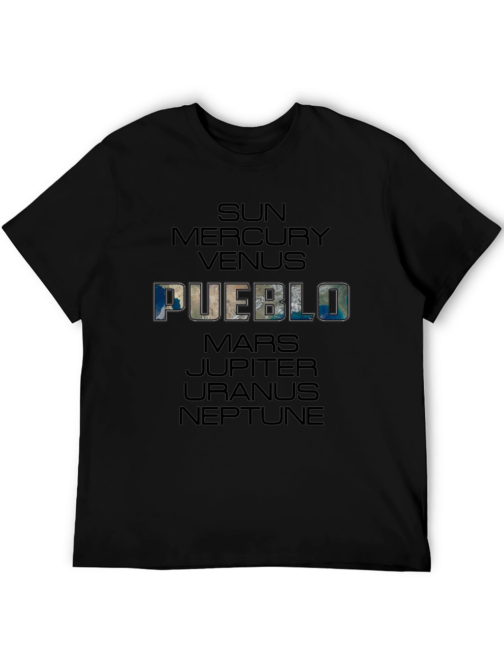 Pueblo Solar System Graphic Tee