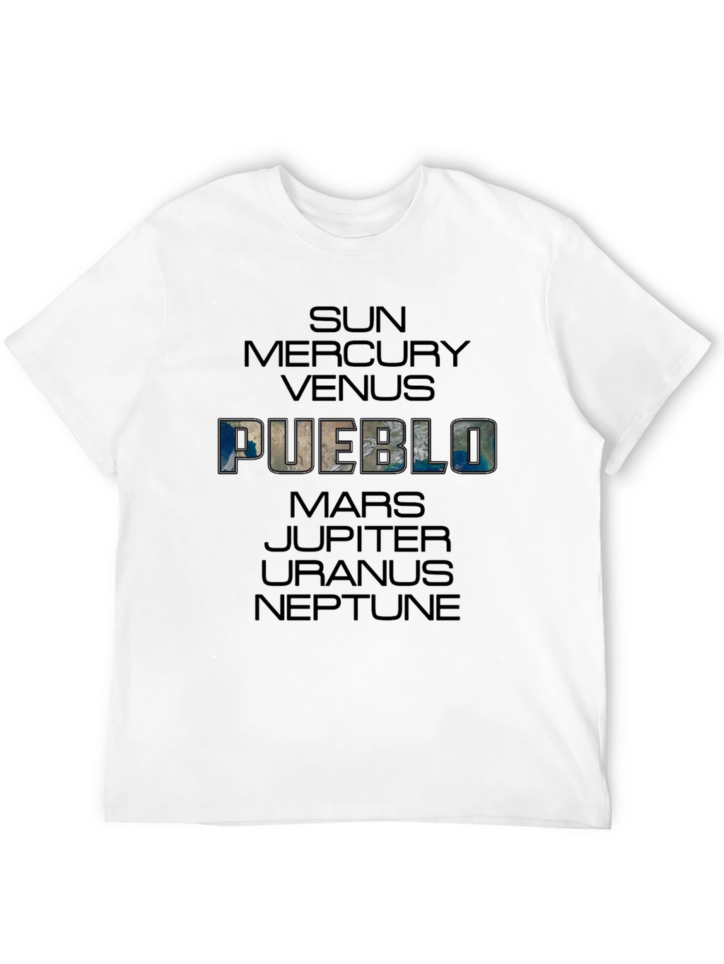 Pueblo Solar System Graphic Tee