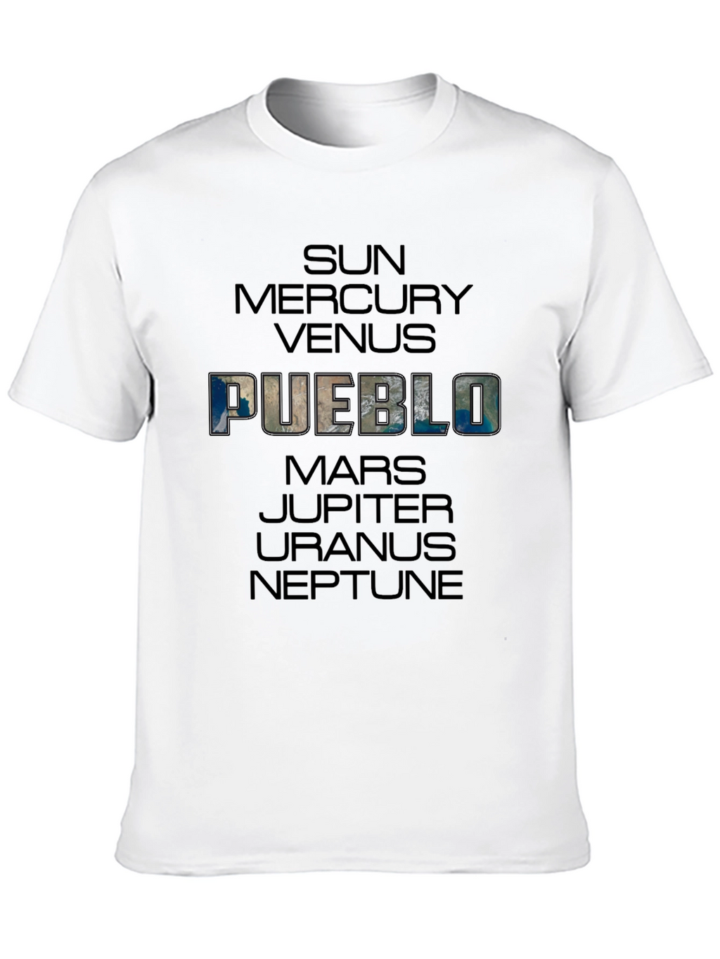 Pueblo Solar System Graphic Tee
