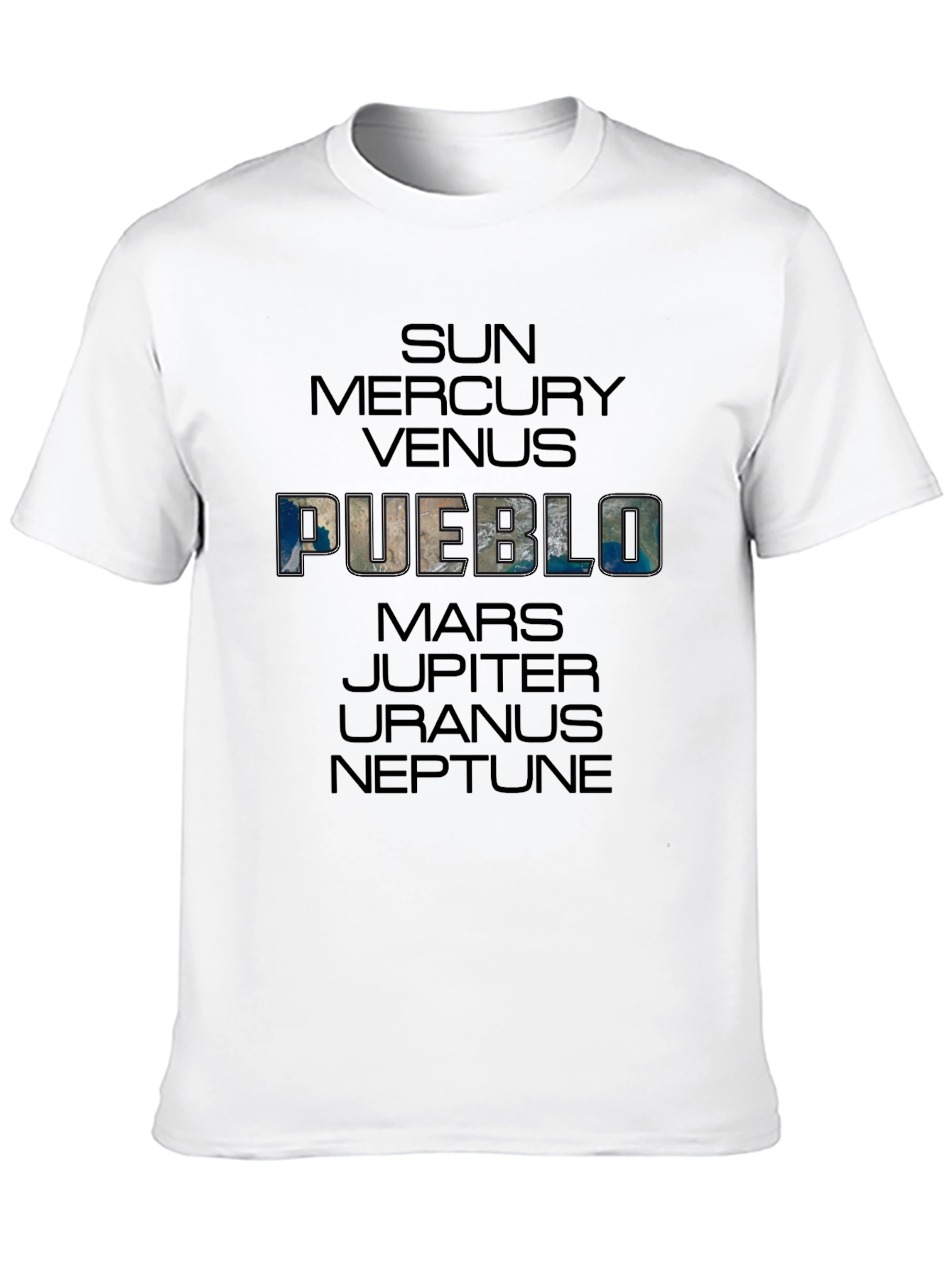 Pueblo Solar System Graphic Tee