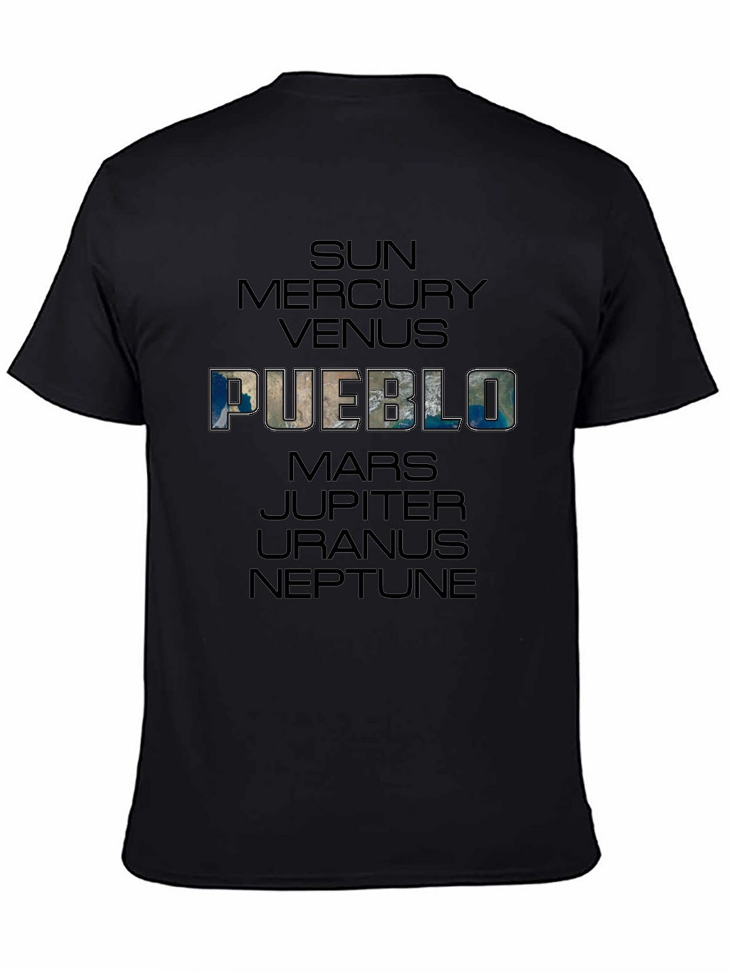 Pueblo Solar System Graphic Tee