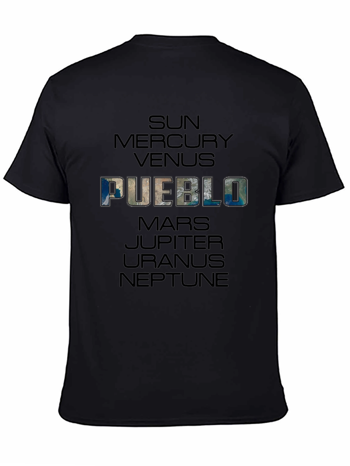 Pueblo Solar System Graphic Tee