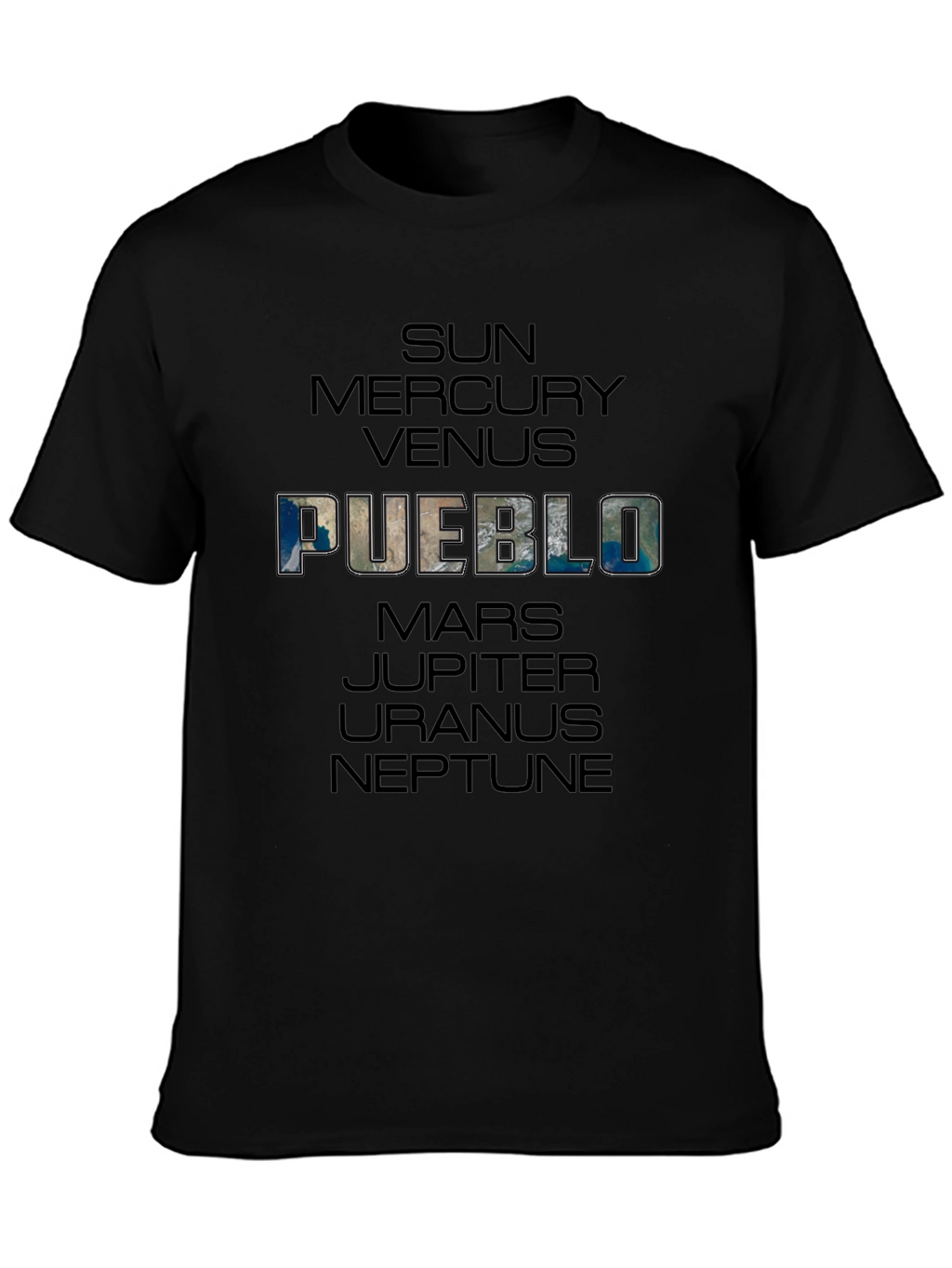Pueblo Solar System Graphic Tee