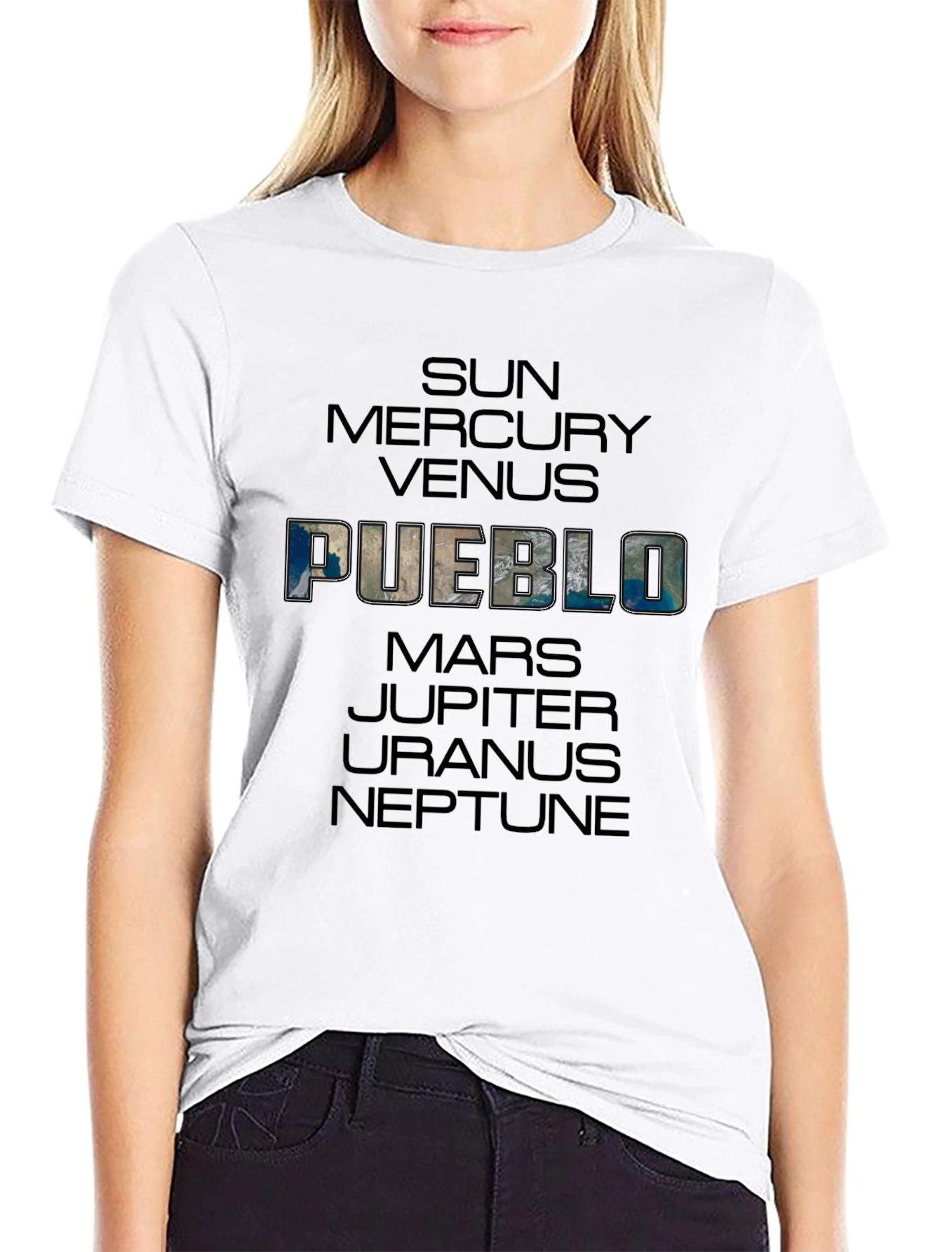 Pueblo Solar System Graphic Tee
