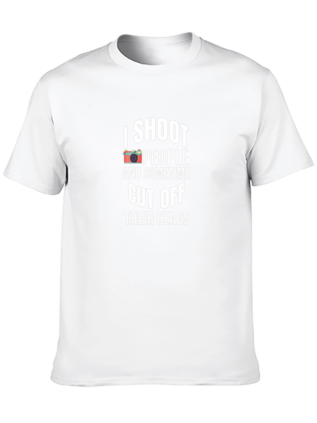 I Shoot People T-Shirt - Photographer Humor
