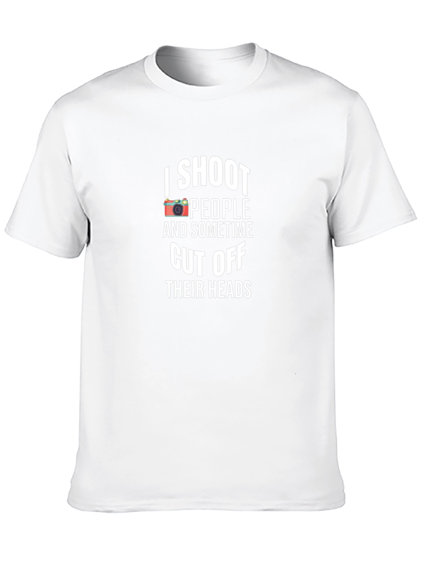 I Shoot People T-Shirt - Photographer Humor