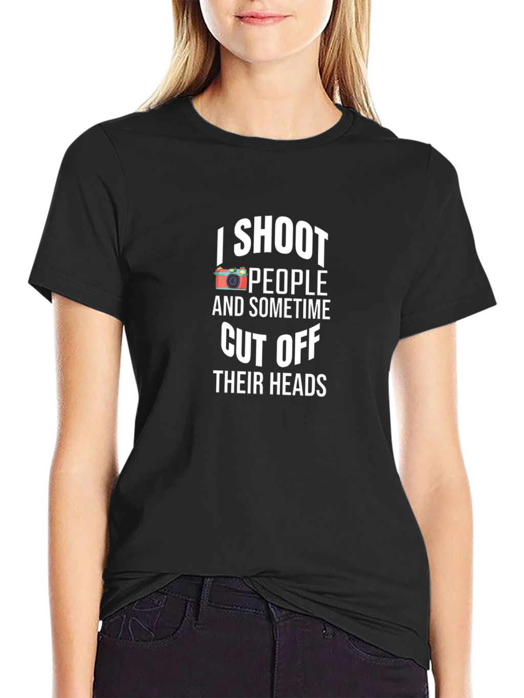 I Shoot People T-Shirt - Photographer Humor