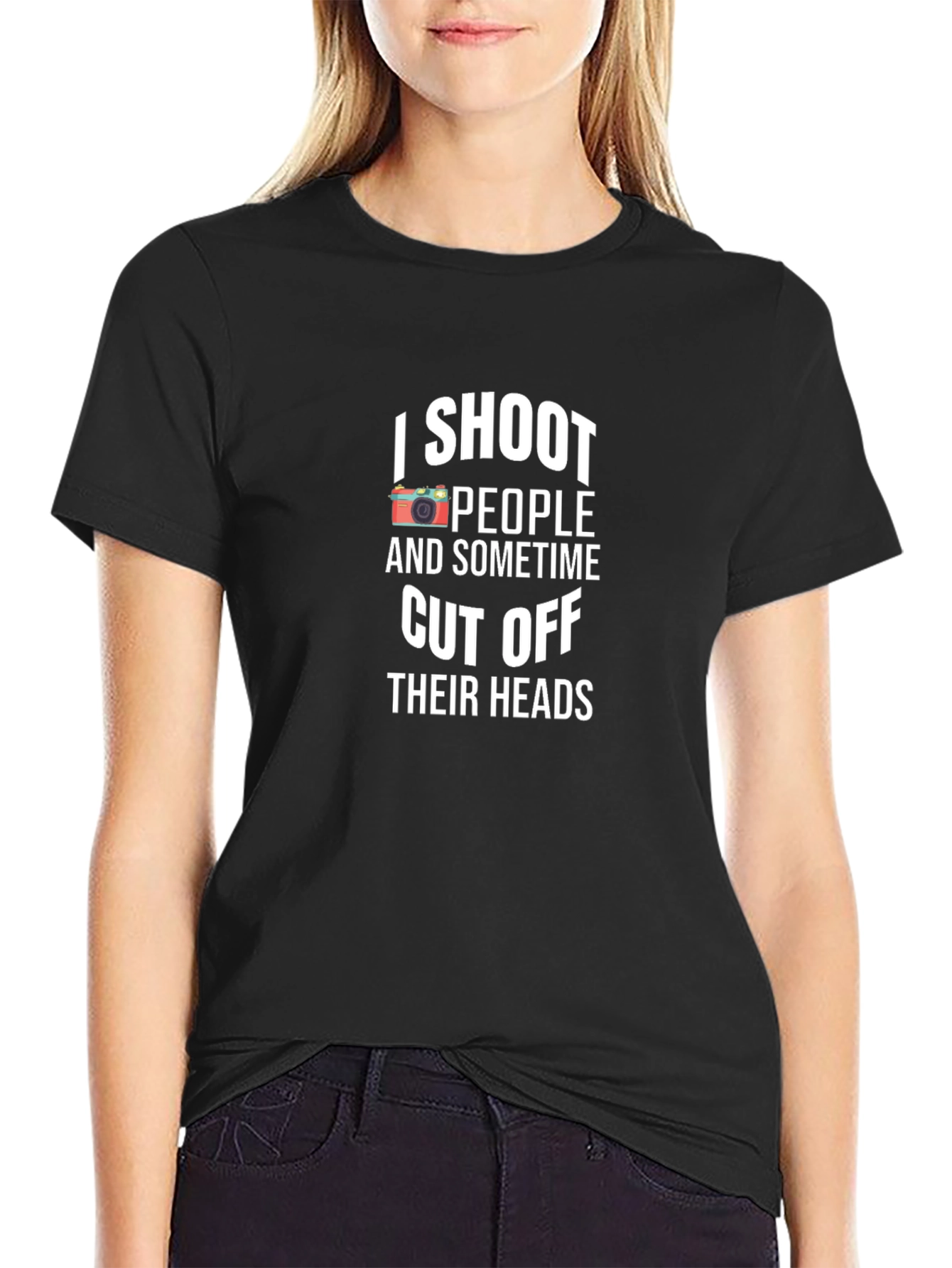 I Shoot People T-Shirt - Photographer Humor