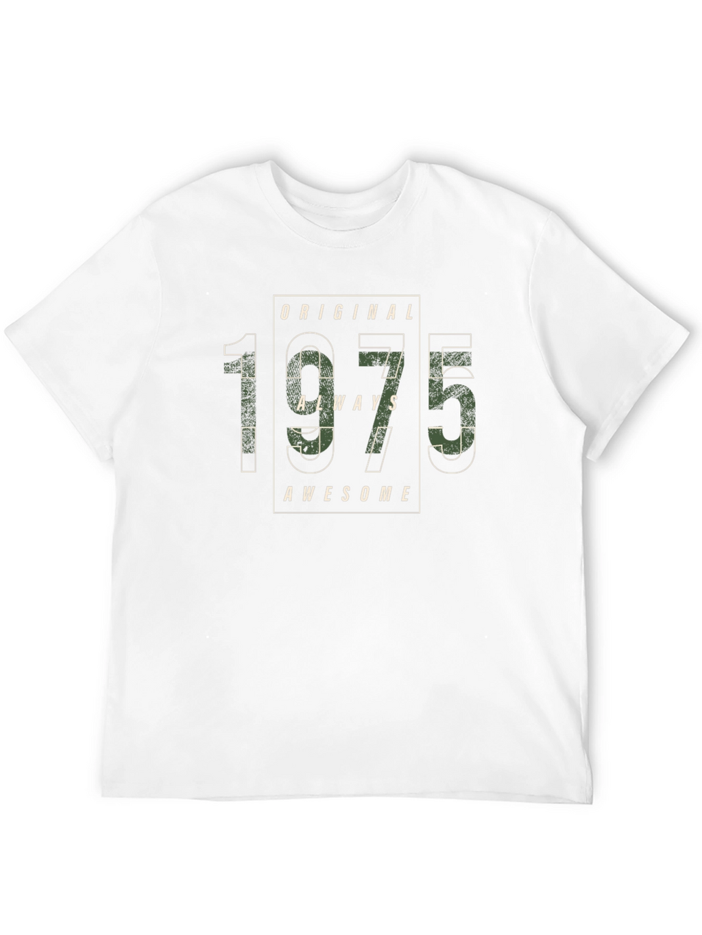 Original 1975 Always Awesome Black T-Shirt