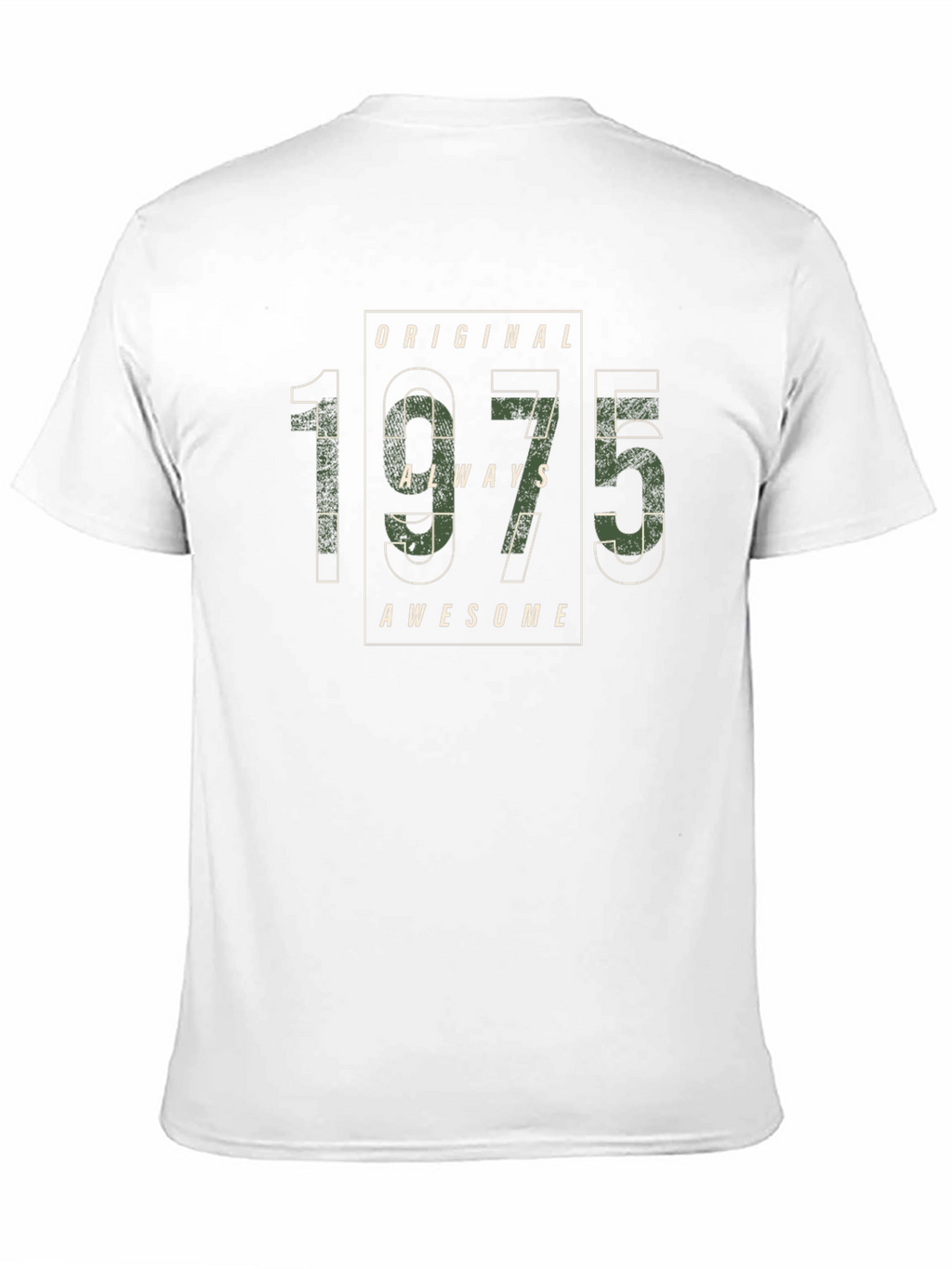 Original 1975 Always Awesome Black T-Shirt