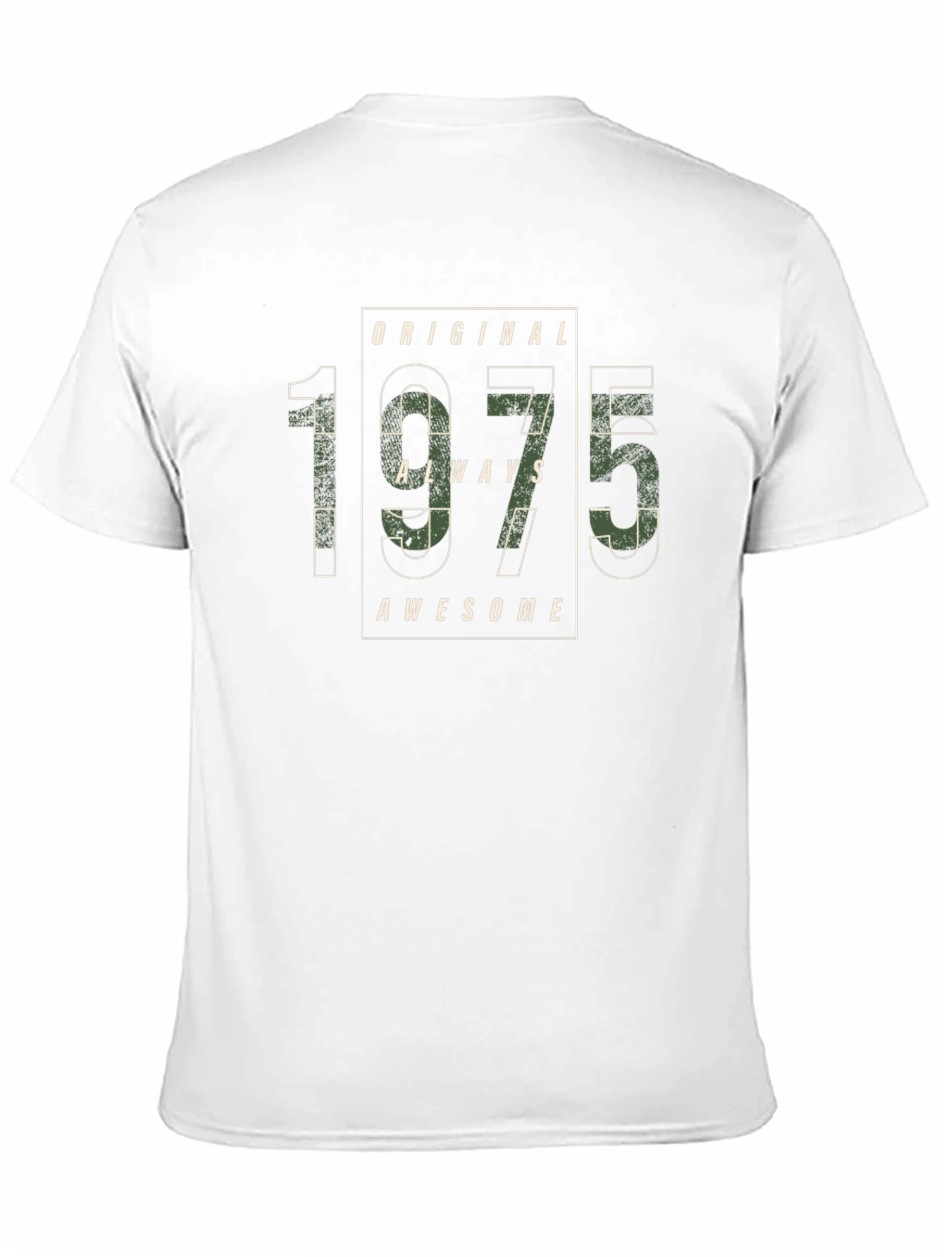 Original 1975 Always Awesome Black T-Shirt