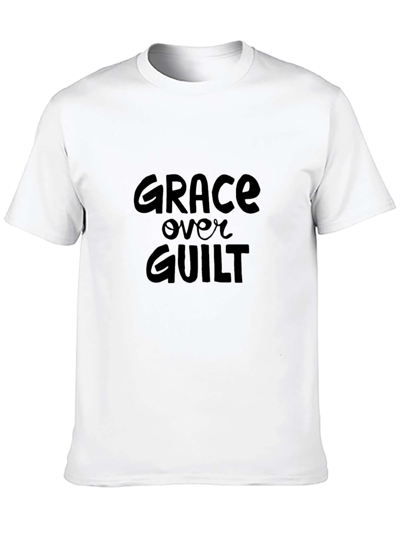 Grace Over Guilt Black T-Shirt